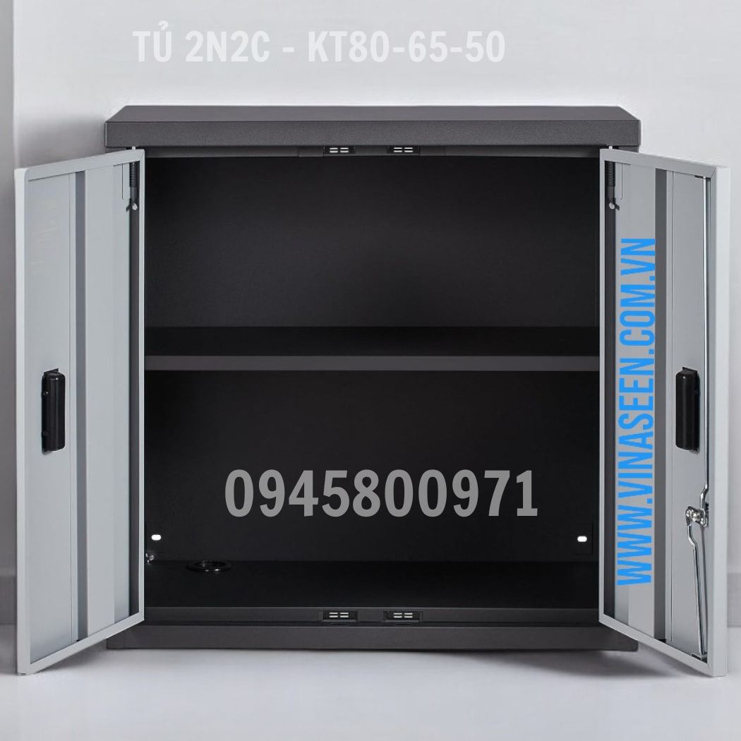 Tủ đựng dụng cụ đồ nghề 2 ngăn 2 cánh, tủ đặt cố định hoặc treo tường.