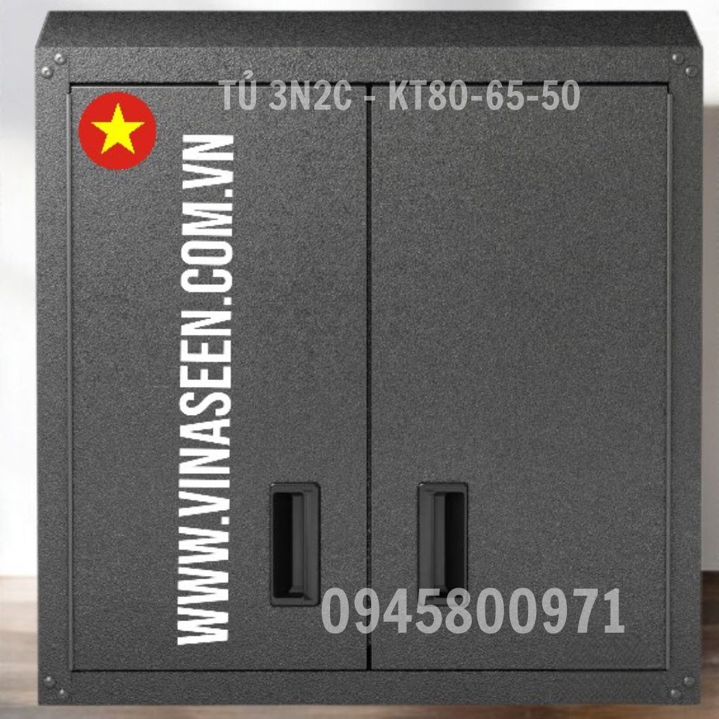 Tủ đựng dụng cụ đồ nghề 3 ngăn 2 cánh, tủ đặt cố định.