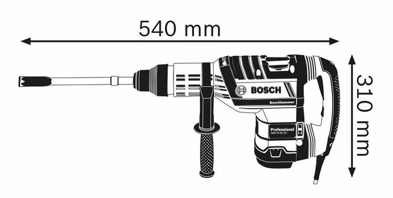 Máy khoan búa SDS Max - Bosch GBH 8-45 D Professional