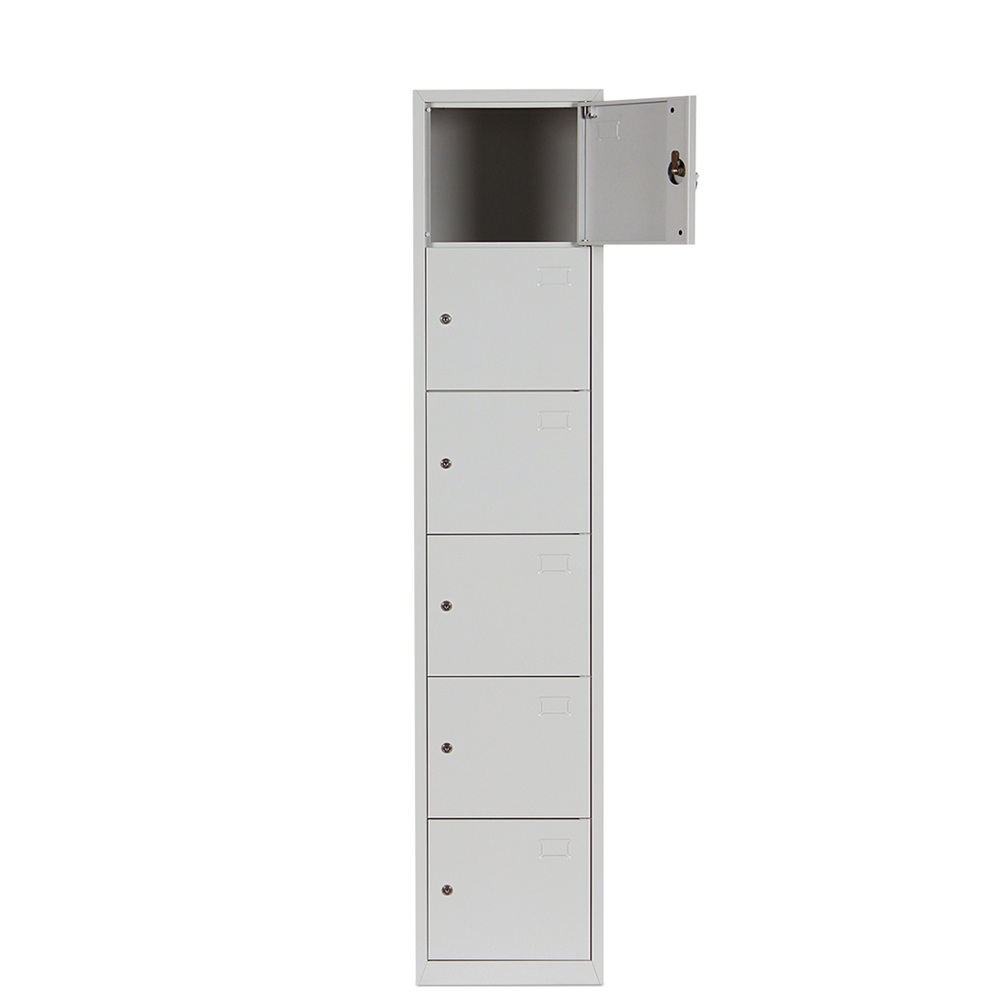 Tủ tài liệu 6 Doors Locker with Narrow Side Cabinet - HUADU - HDG-Z06