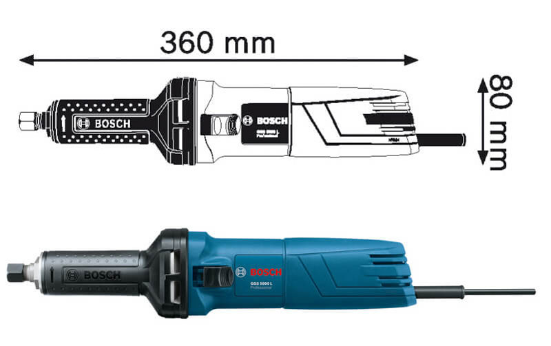 Máy mài thẳng Bosch GGS 5000L