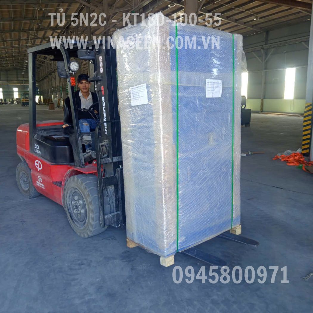 Tủ đựng dụng cụ đồ nghề 5 ngăn 2 cánh, đặt cố định.