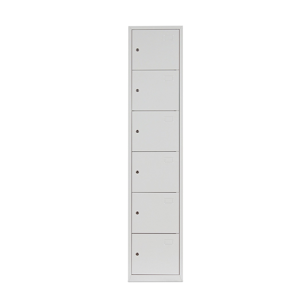 Tủ tài liệu 6 Doors Locker with Narrow Side Cabinet - HUADU - HDG-Z06