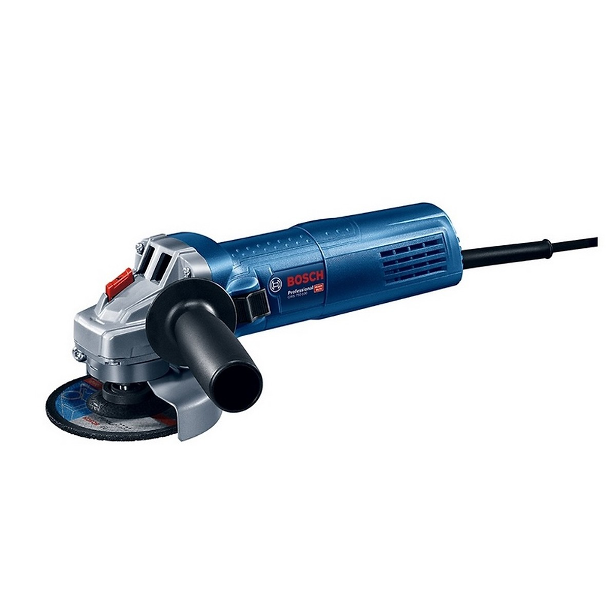Máy mài góc GWS 750-100 Professional (kèm 2 đĩa kim cương +1 cặp than)
