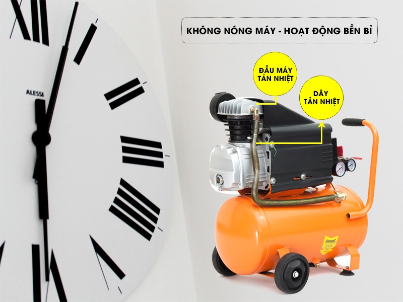 Máy nén khí có dầu Lucky H24L 2HP/24L/220V/8B
