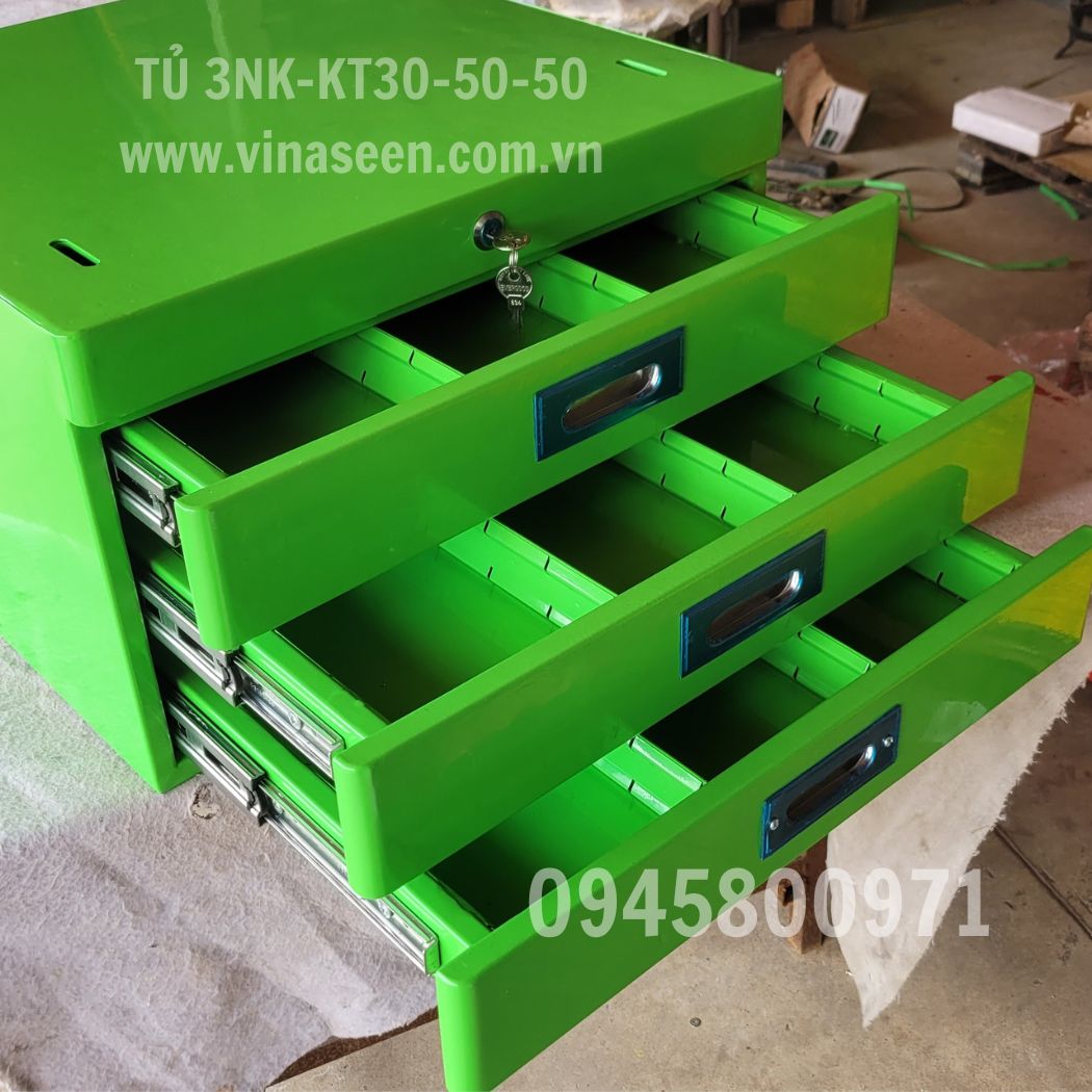 Hộp đựng dụng cụ đồ nghề 3 ngăn kéo - Tool Box.