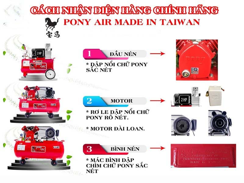 Máy nén khí 1 cấp có dầu, piston dây đai DK-V62NK/0.5HP/220V