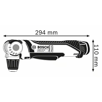 Máy khoan góc dùng pin Bosch GWB 12V-10 Professional